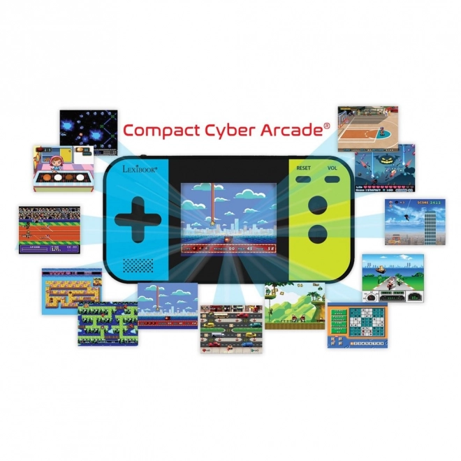 Herní konzole Compact Cyber Arcade s obrazovkou 2,5" - 250 her