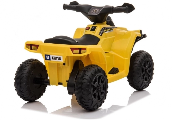 Čtyřkolka XH116 žlutá