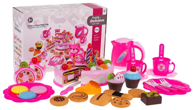 Narozeninový dort Party Set – Růžový