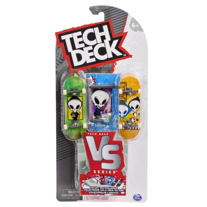 Dvoubalení fingerboardů s překážkou