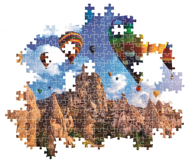 Puzzle 1000 dílků balóny nad Kappadokií
