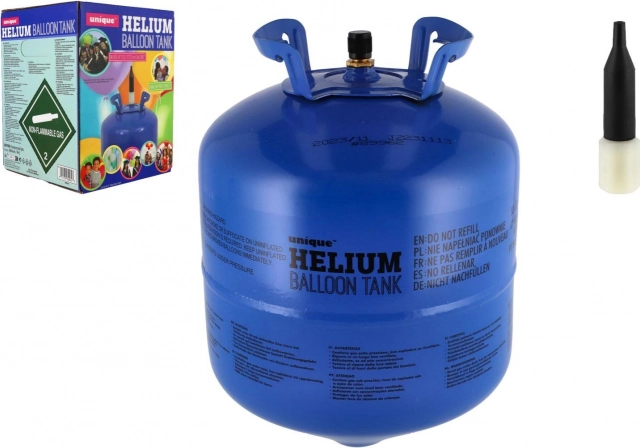 Helium pro 20 balónků v krabici 26 × 20 cm