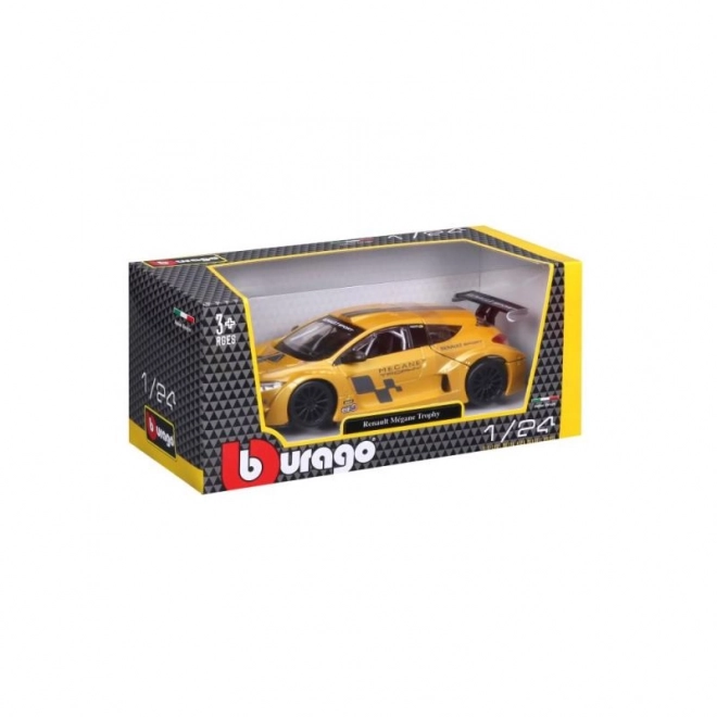 Bburago 1:24 Renault Mégane Trophy Metallic žlutá 18-22115