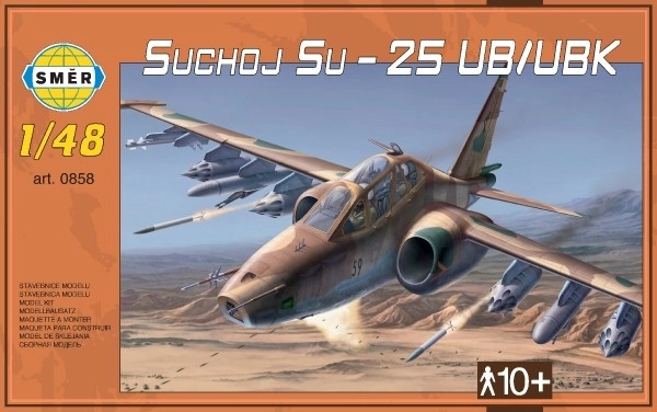Sestavitelný model letadla Suchoj Su-25 UB/UBK