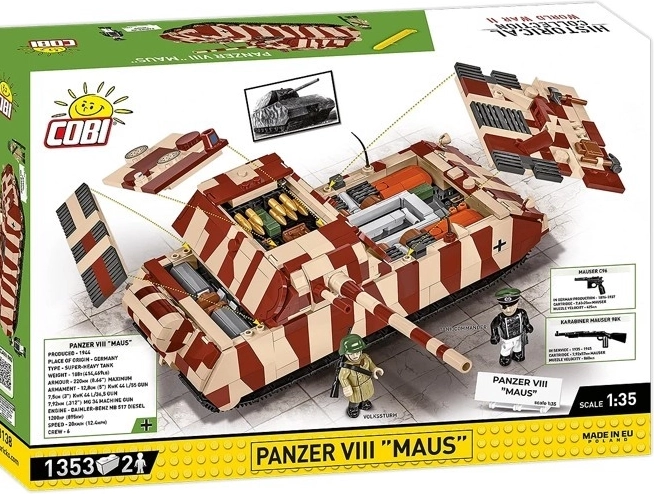 Stavebnice Panzer VIII Maus