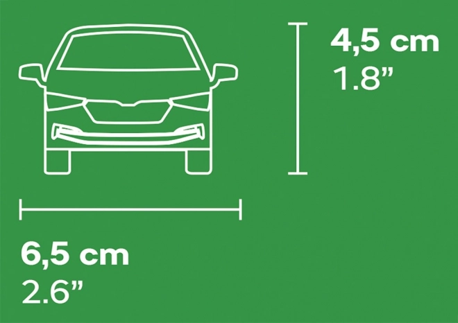COBI 24582 Škoda Scala 1.0 TSI, 1:35, 70 k