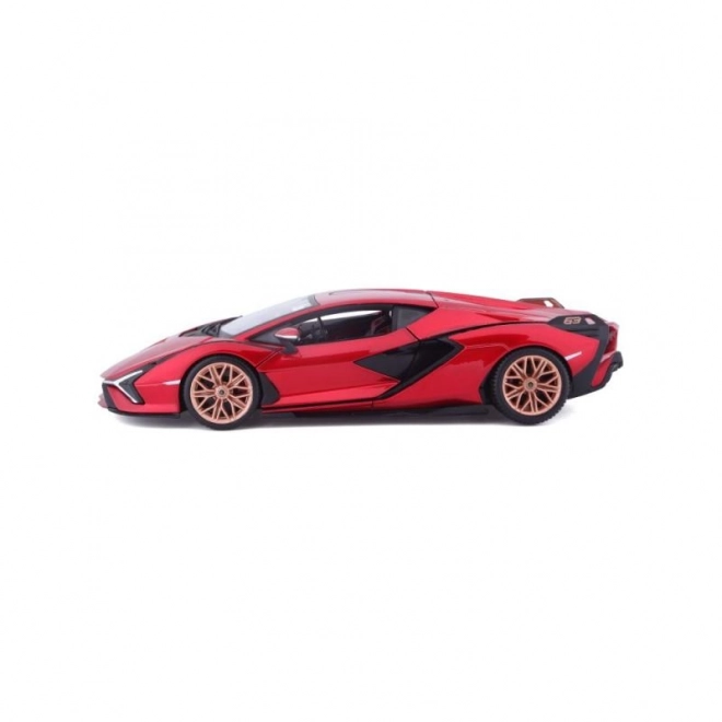 Model auta Lamborghini Sián FKP 37 1:24 červený