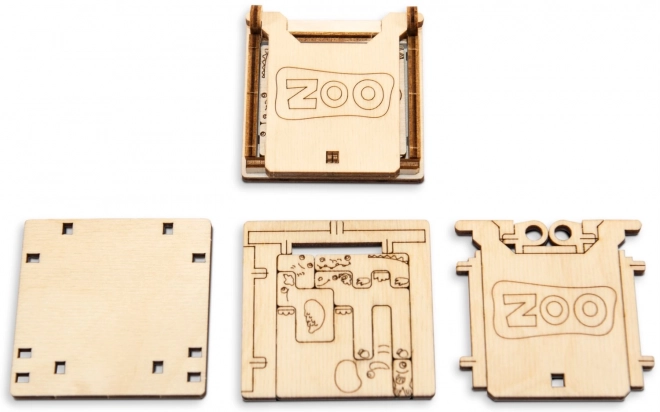 Dřevěné 3D puzzle ZOO