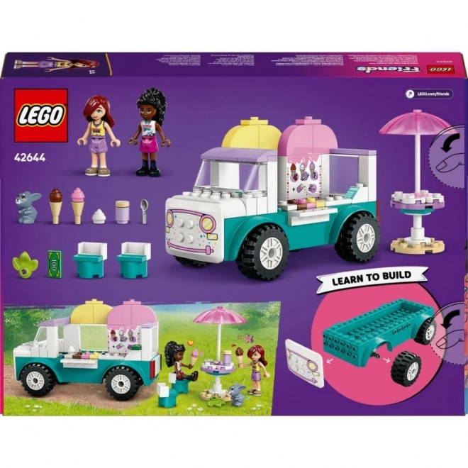 Lego Friends zmrzlinářská dodávka v Heartlake městě