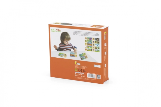 Puzzle Zvířátka Logické Zábavy VIGA