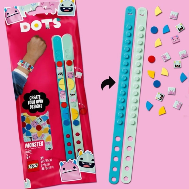 Náramky s příšerkami LEGO DOTS