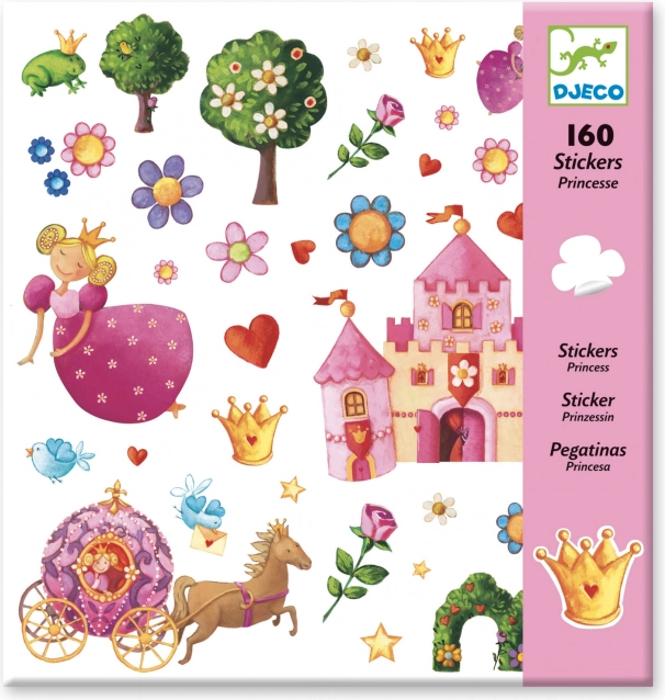 Samolepky Princezna DJECO