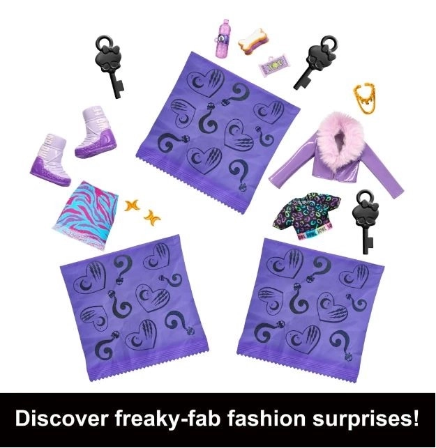 Loutka Monster High Clawdeen Wolf - Strašidelná tajemství