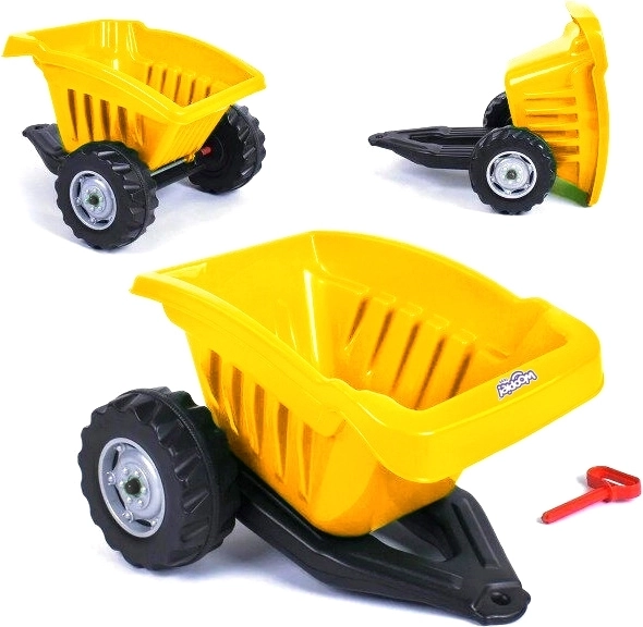 Woopie dětský přívěs Active Trailer žlutý 35 kg