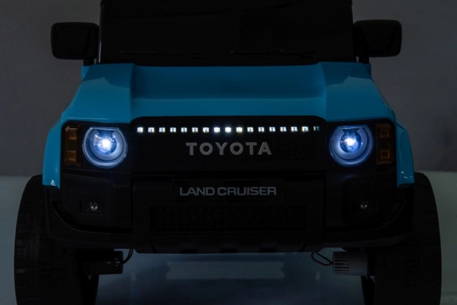 Dětské elektrické auto Toyota Land Cruiser Prado modré