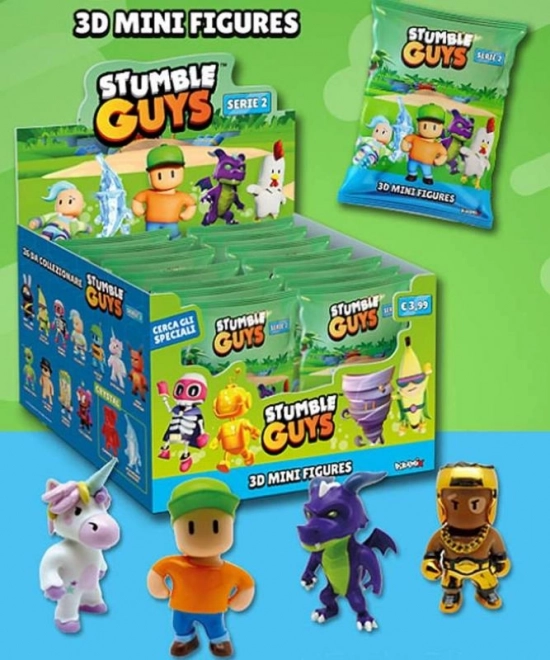 Okenní krabice Stumple Guys se 3 figurkami