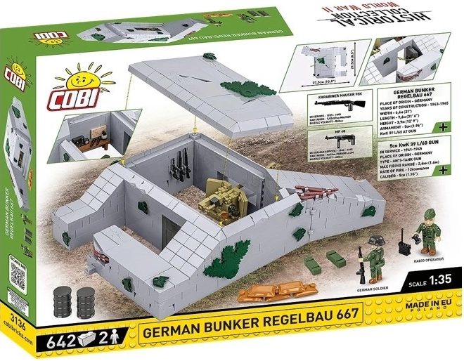 Bunkr Regelbau 667 z Kostiček COBI