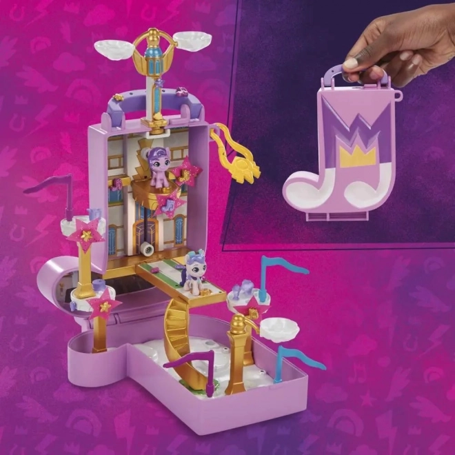 Sada figurek My Little Pony Mini World Magic Compact Town Zephyr Hills