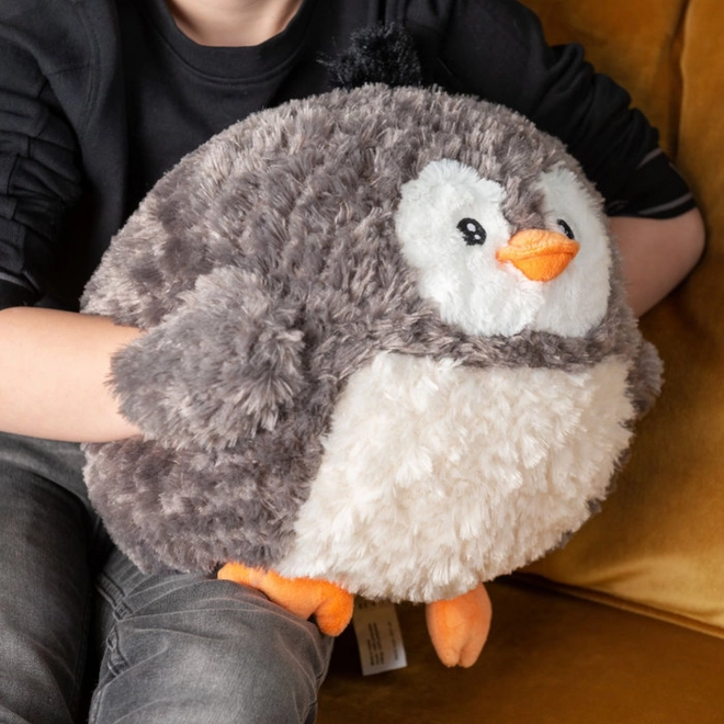 Hřejivý plyšový polštář Tučňák 3 v 1 od Cozy Noxxiez
