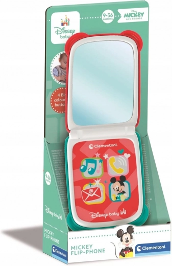 Clementoni Baby Mickey skládací smartphone pro děti
