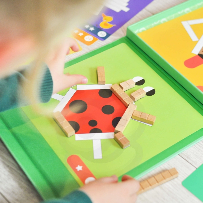 Magnetická logická skládanka Tooky Toy