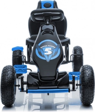 Dětský šlapací motokára modrá