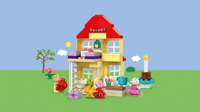 Kostky DUPLO Peppa Pig Narozeninový domek Peppy
