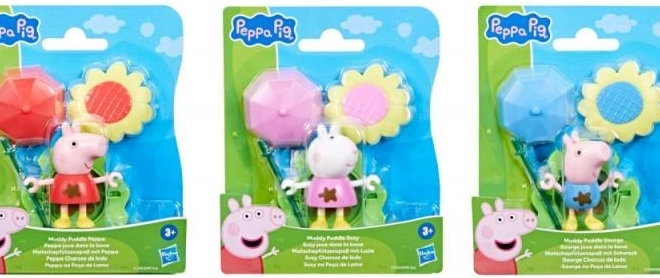 Prasátko Peppa zábava v louži a blátě, figurka