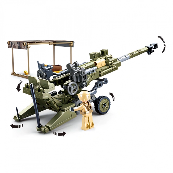 Sluban stavebnice Kanón M777 Howitzer