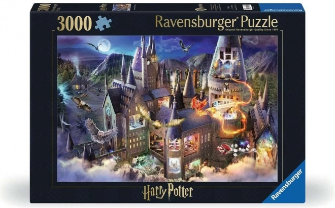 RAVENSBURGER Puzzle Harry Potter: Bradavický hrad 3000 dílků