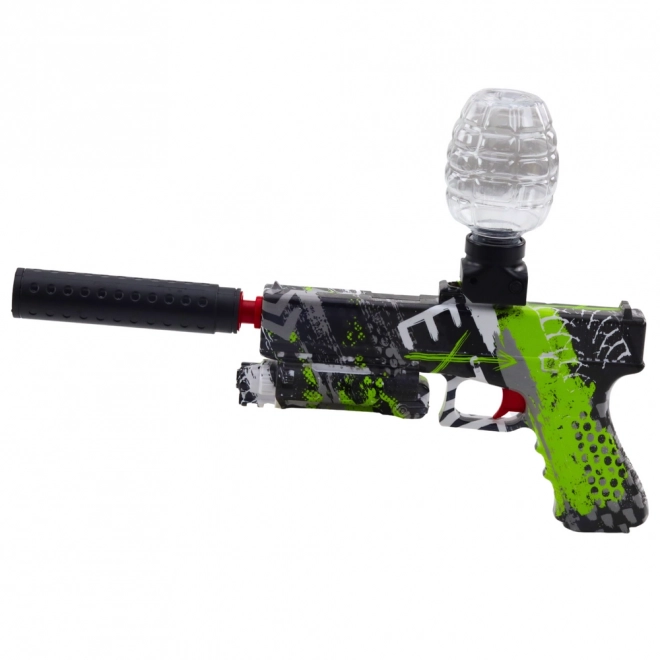 Pistole na gelové kuličky a pěnové šipky 2v1