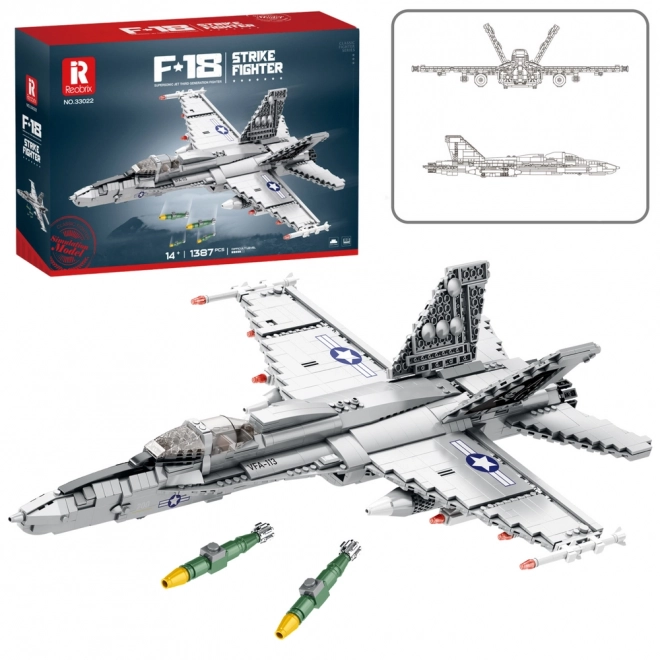 Stavebnice stíhačka F-16 Fighting Falcon