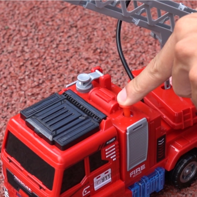 Interaktivní Hasičské Auto s Pohyblivým Žebříkem