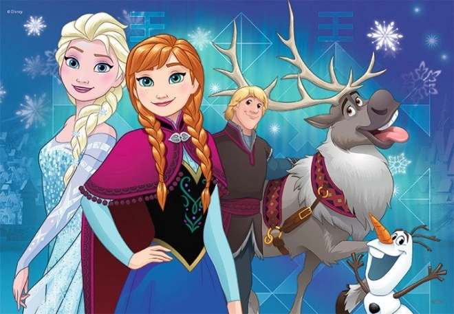 Disney Ledové království 2x24 dílků