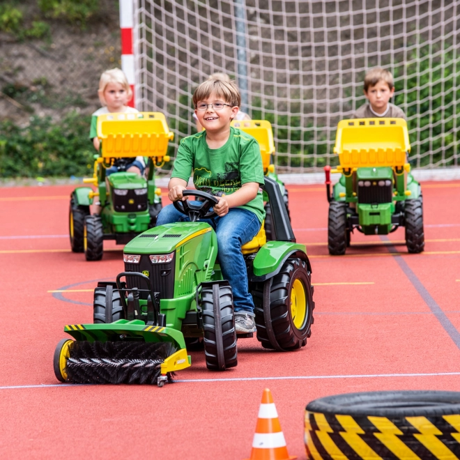 Pedálový traktor RollyX-Trac Premium John Deere s lžící a tichými koly
