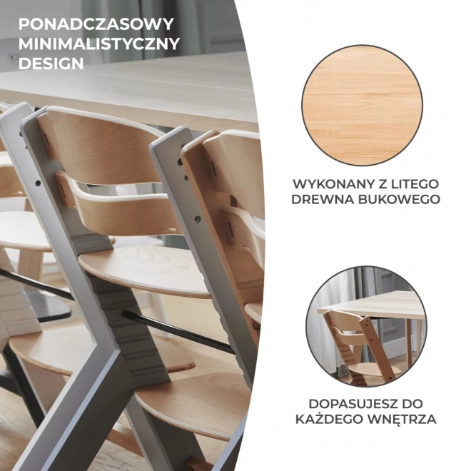 Kinderkraft Enock Natural židlička