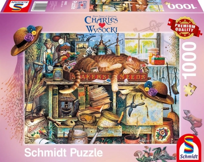 Puzzle Remington Zahradník 1000 dílků