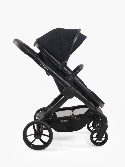 ICandy Peach 7 light grey kočárek - kompletní sada – Černá