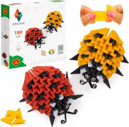 alexander kreativní sada origami 3d – berušky