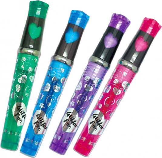 Třpytivé psaní a zvýraznění detailů