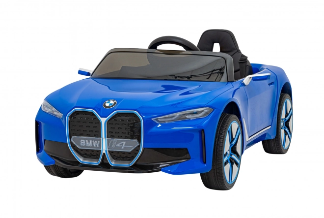 Dětské auto na baterii BMW i4 – Modré