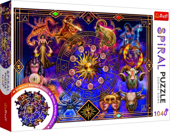 Puzzle spirálové Znamení zvěrokruhu 1040 dílků