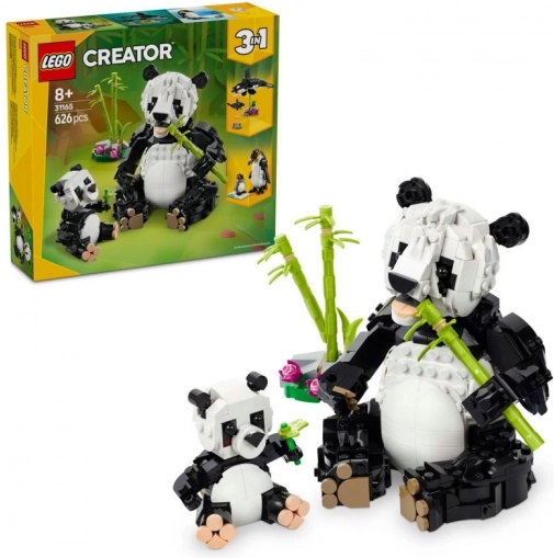 LEGO® Creator 3 v 1 31165 Divoká zvířata: Pandí rodinka