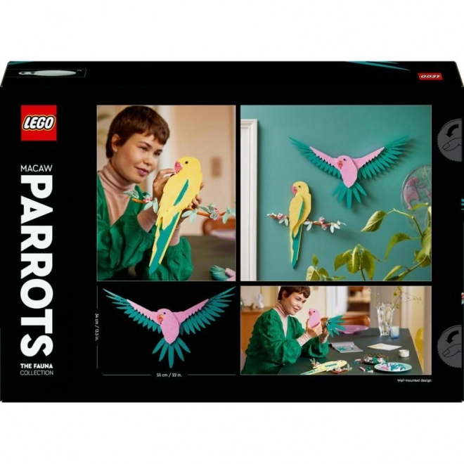 LEGO® Art 31211 Kolekce zvířat – Papoušci ara