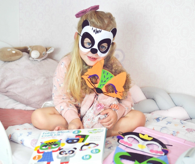 Kreativní sada filcové masky Woopie Art&Fun