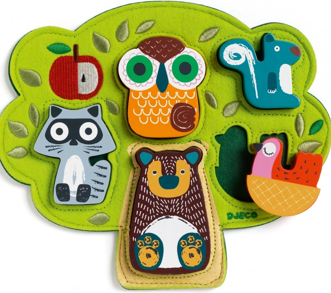 Vkládací puzzle Oski od Djeco