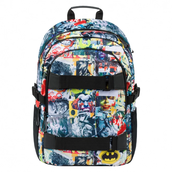 BAAGL 3 SET Skate Batman Comics: batoh, penál, sáček