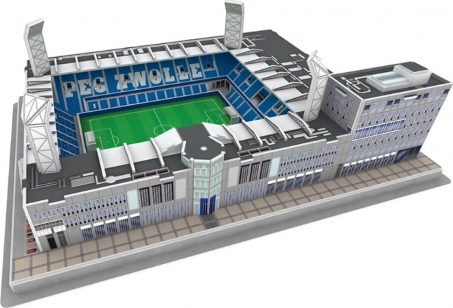 3D puzzle stadion MAC3PARK - domácí hřiště FC PEC Zwolle