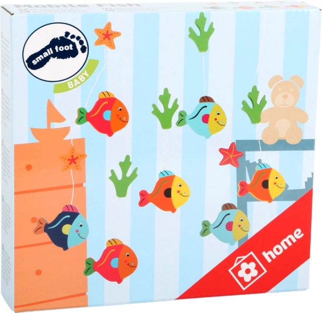 Dřevěná závěsná dekorace Rybičky Small Foot
