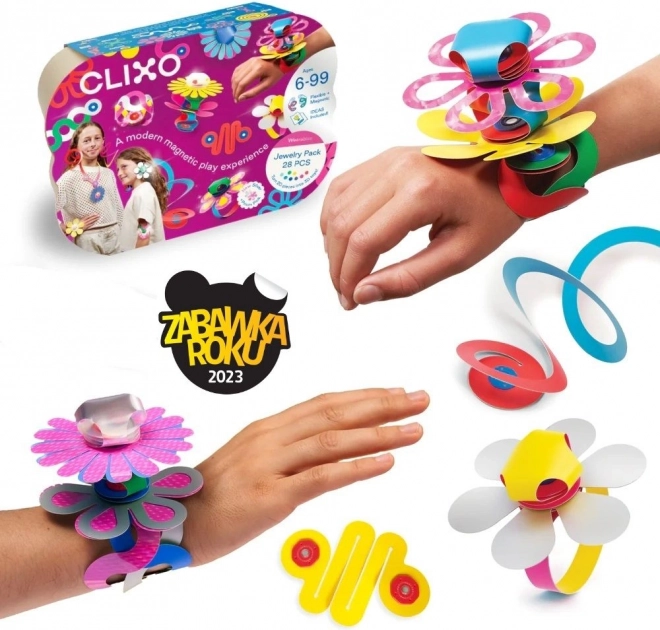 Clixo Jewelry Pack Kreativní sada kostek pro tvorbu šperků - 28 ks